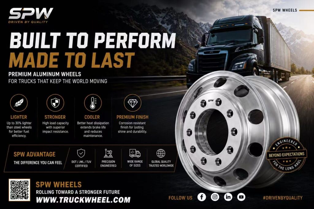 SPW Aluminum Truck Wheels: Built to Perform, Made to Last