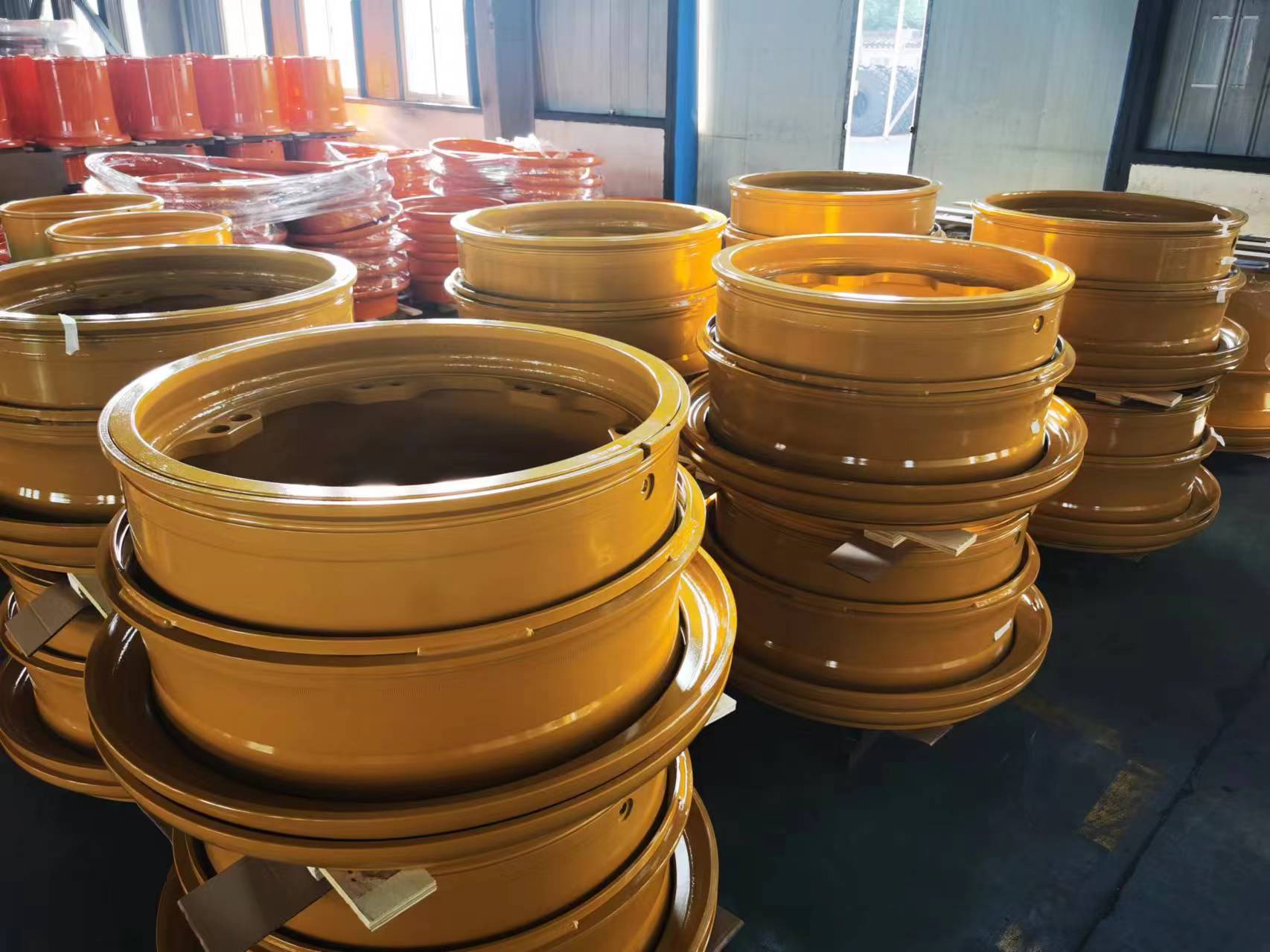 Agricultural Construction Wheel Rim 54xW10 with Tire Size 12.4-54 For tractor and combine harvest