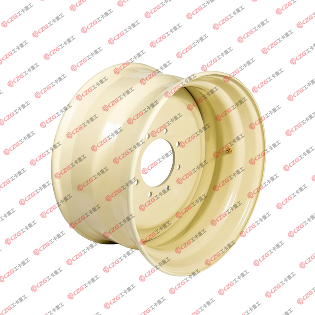 Agricultural tractor wheel with rim size 11.75×22.5