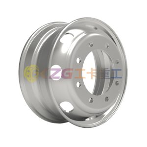 19.5*6.75 Truck Tubeless Steel Wheels with Rim Size 19.5X6.75 matched tyre size 9R19.5