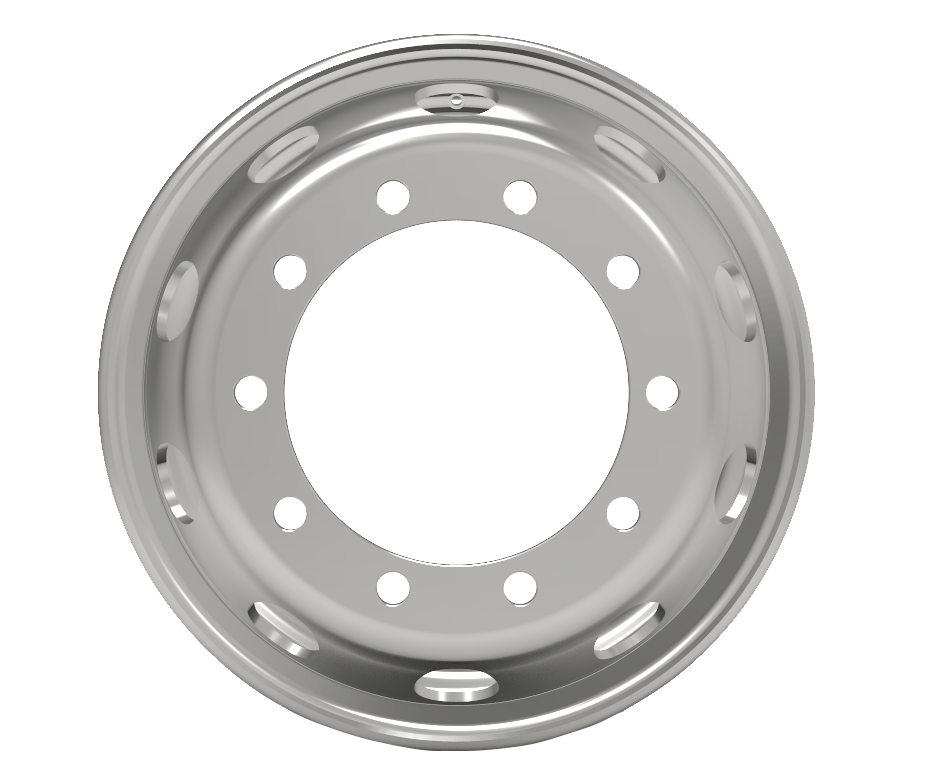 High Strength 22.5×9.75 Steel Wheel for Increased Payload