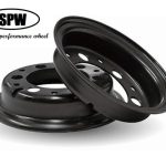 Forklift steel wheels with rim size 5.00S-12 for matching 700-12 Forklift tires