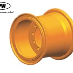 Steel wheels with rim size 25-22.00/3.5 for 26.5-25 tires