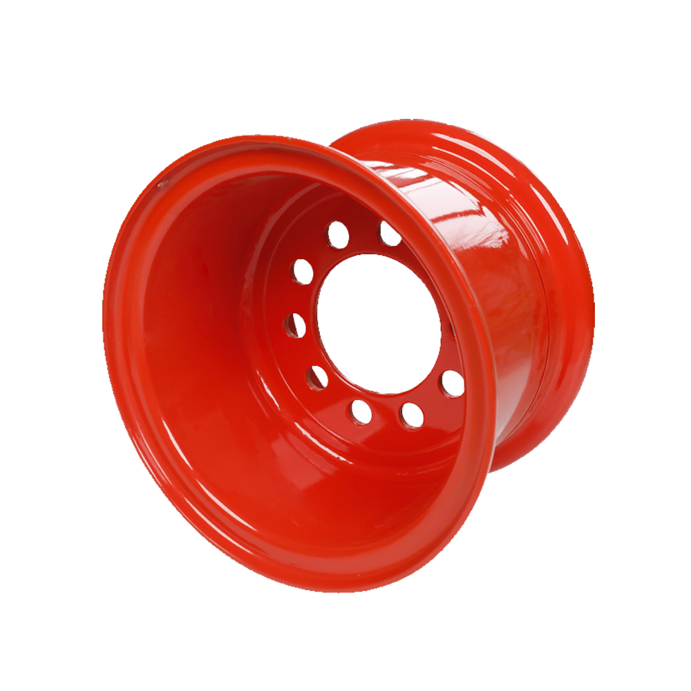 Steel Wheel Rim Size 25-22.00/3.0 for Matching Tire Size 26.5-25 for Crane with 3pcs or 5pcs