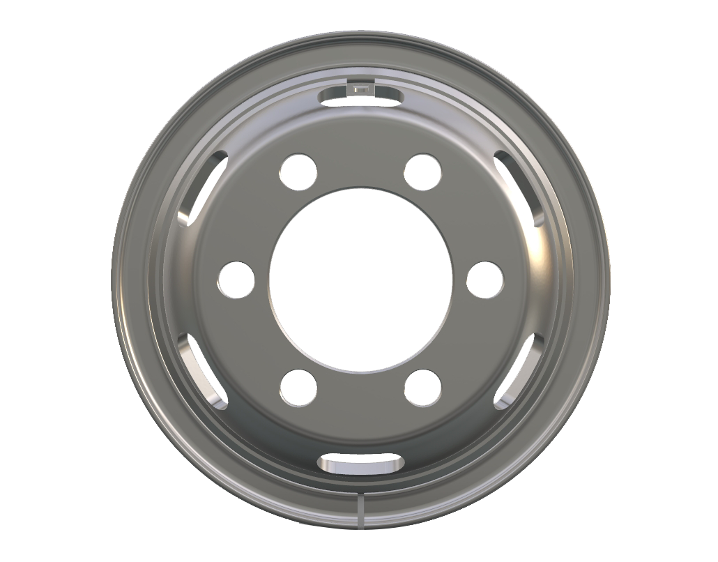6.0G-16 Tube Wheel | Heavy Duty Steel Rim for Light Commercial Vehicles