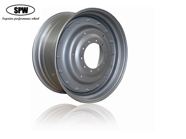 Agricultural wheels mainly used for tractors with rim size W7X24 & W8X24 for matching 8.3-24 & 9.5-24 tires