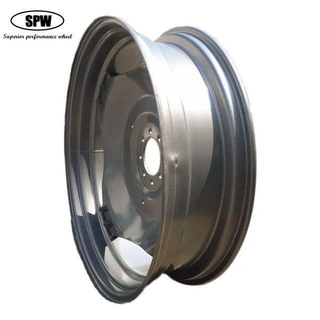 Agricultural wheels for mainly used in farming tractors with rim size W12X24 for matching 13.6-24 tires