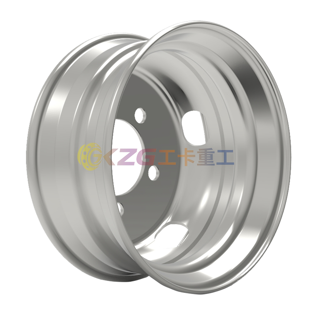6.75×17.5 Truck Tubeless Steel Wheels with Rim Size 17.5X6.75 matched tyre size 9R17.5