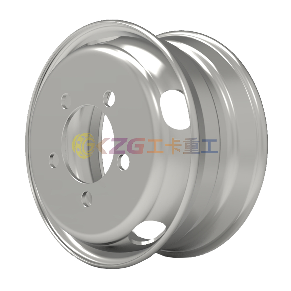 17.5X6.75 Truck Tubeless Steel Wheels with Rim Size 17.5X6.75 matched tyre size 9R17.5