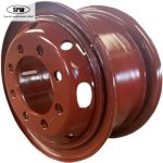8.0-20 Tube Steel Wheel Rim 8.0-20 Matched Tire 1100-20 for Truck