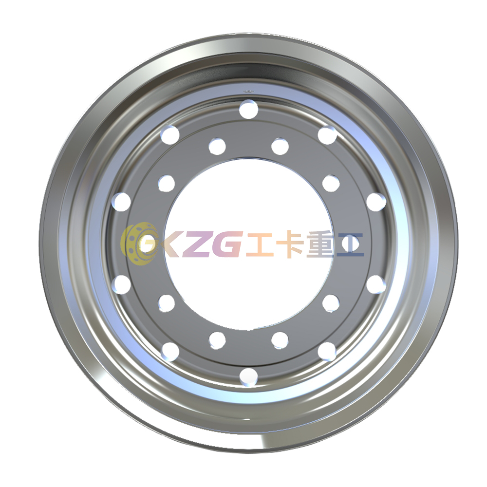 14.00*22.5 Forged Aluminum Wheels with Rims Size 22.5X14.00 for Tires Size 455/55R22.5