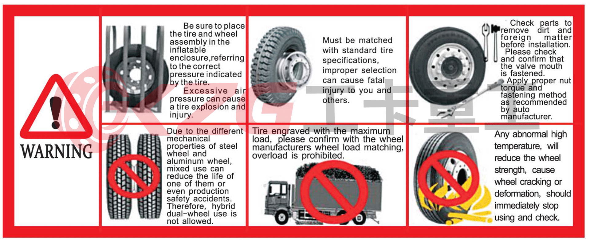 ALUMINUM WHEEL USE NOTICE ALUMINUM WHEEL USE NOTICE