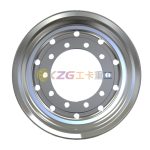 22.5X14.00 Forged Aluminum Wheels with Rims Size 22.5X14.00 for Tires Size 455/55R22.5