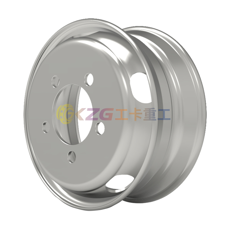17.5×6.00 Truck Tubeless Steel Wheels with Rim Size 17.5X6.00 matched tyre size 8R17.5