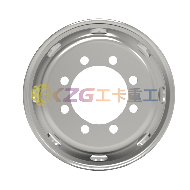 7.5×22.5 Truck Steel Wheel Rim Size 22.5X7.5 matched tyre size 10R22.5