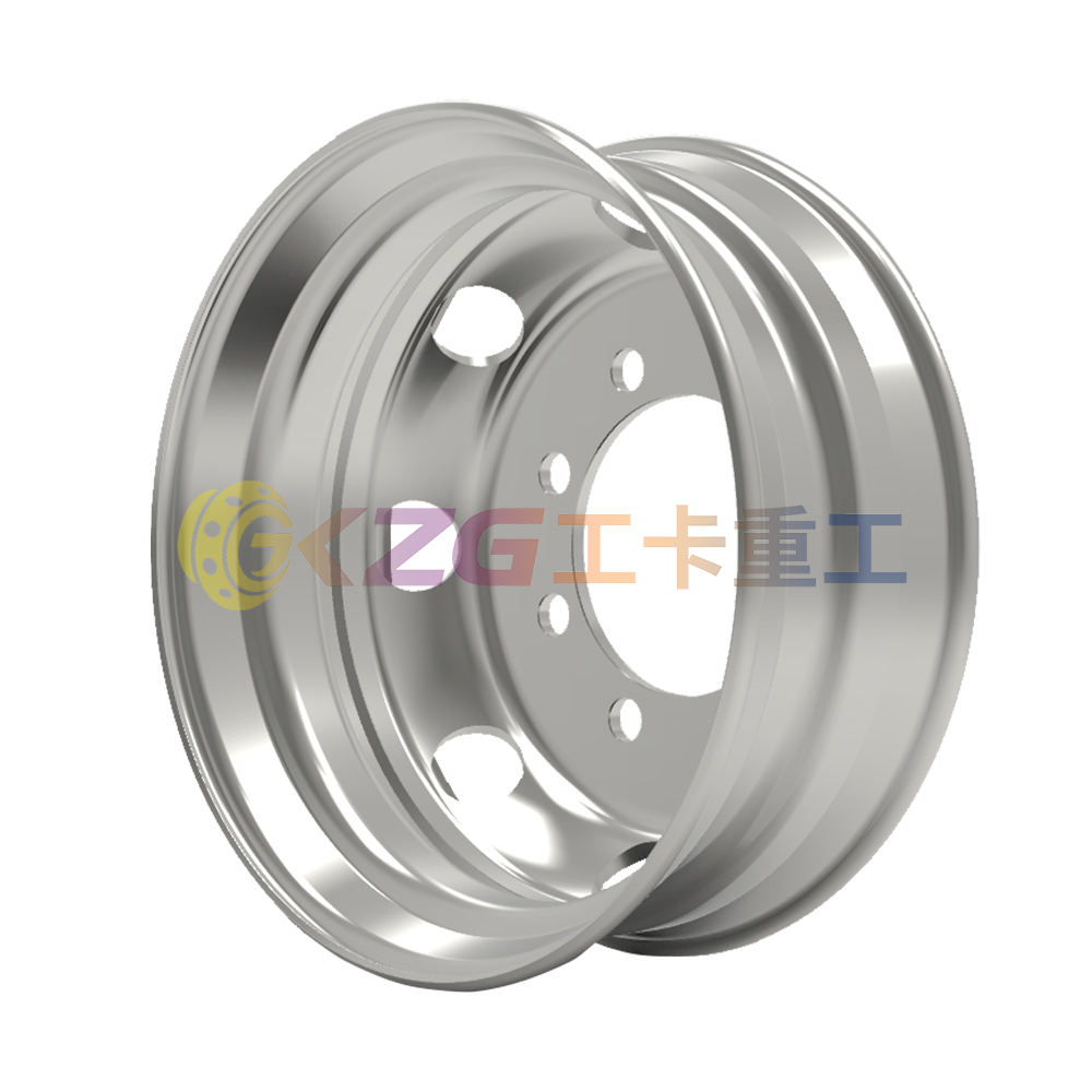 7.5×22.5 Truck Steel Wheel Rim Size 22.5X7.5 matched tyre size 10R22.5