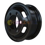 High Quality Tube Steel Wheel Rims 6.0-16 Matched Tire Sizes 750-16 for Trucks