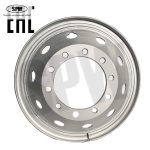 Tube Steel Wheel Rims 8.5-24 Matched Tire Sizes 1200-24 for Heavy Duty Semi-Trailer And Truck