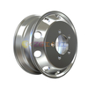 mirror polished aluminum wheel with rim size 19.5×7.5 for tires 245/70R19.5