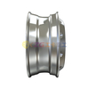 mirror polished aluminum wheel with rim size 19.5×7.5 for tires 245/70R19.5