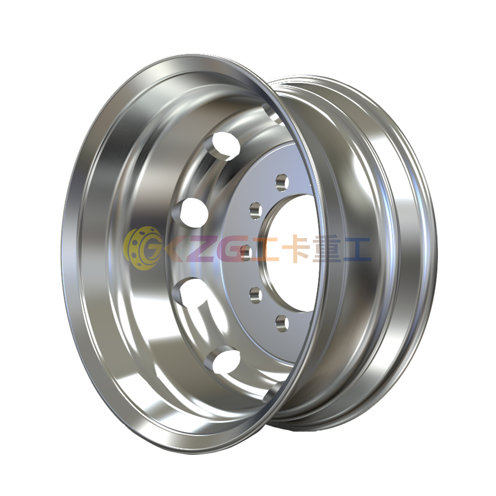Aluminum wheel with rim size 19.5×7.5