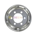 Best selling aluminum wheel with rim size 17.5×6.0 for tires 8R17.5 205/75R17.5