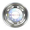 Double polished aluminum wheel with rim size 17.5×6.00 for tires 8R17.5 205/75R17.5