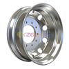 mirror polished aluminum wheel with rim size 24.5×8.25 for tires 11R24.5 285/75R24.5