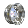 Forged aluminum wheel with rim size 19.5×6.75 for tires 9R19.5 225/70R19.5