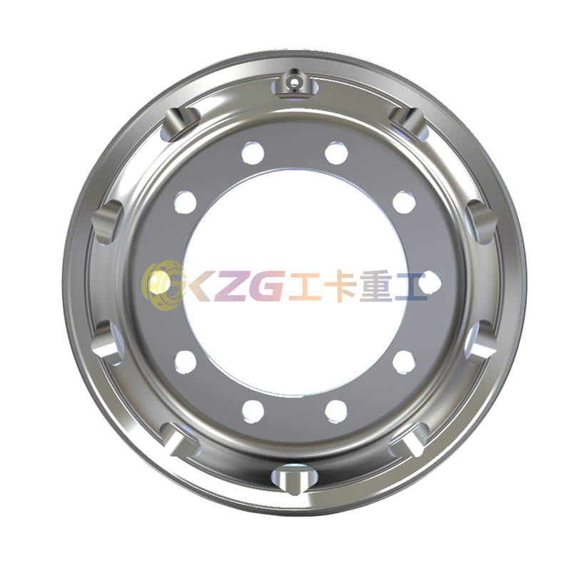 Aluminum wheel with rim size 22.5×9.00
