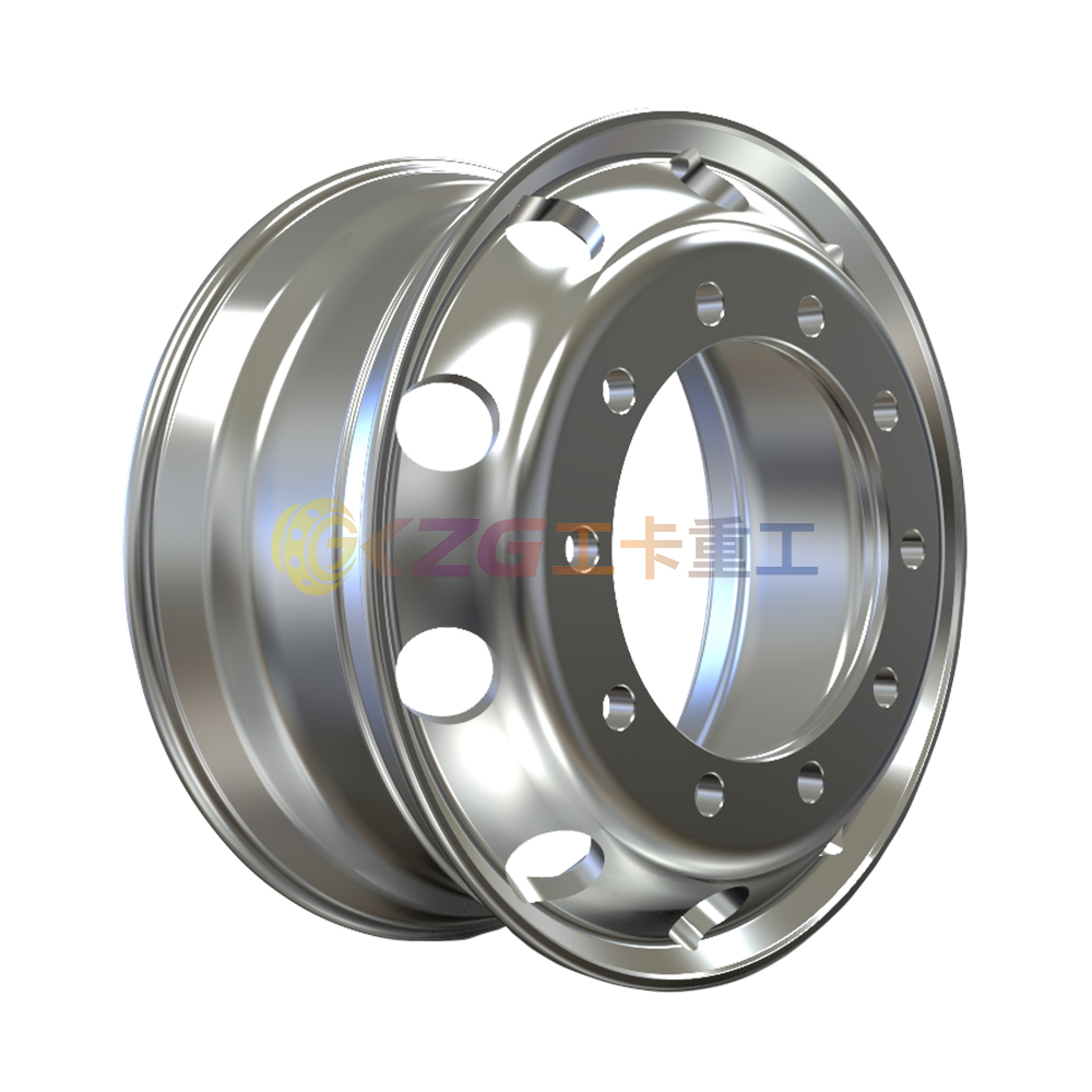 Aluminum wheel with rim size 22.5×9.00