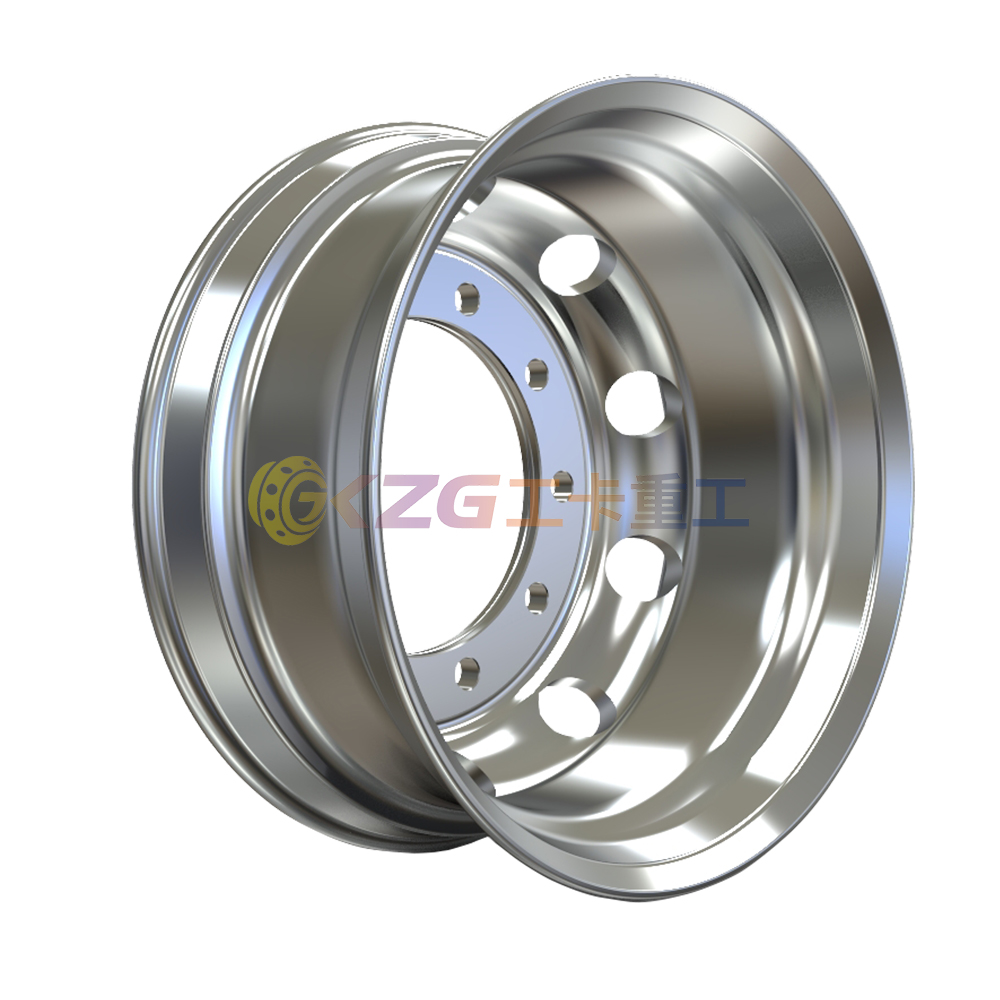 Aluminum wheel with rim size 22.5×9.00
