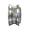mirror polished aluminum wheel with rim size 17.5×6.75 for tires 9R17.5 235/75R17.5