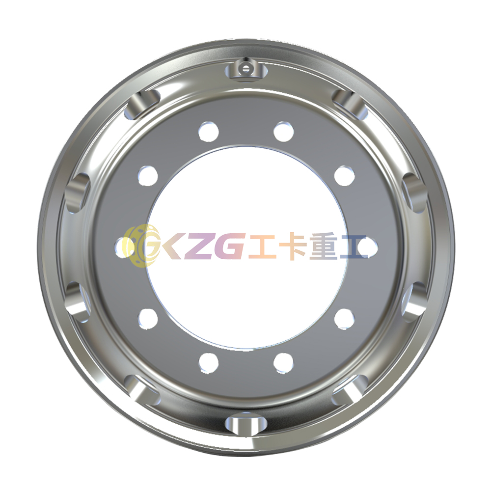 Best selling aluminum wheel with rim size 22.5✖8.25 for tires 11R22.5 295/75R22.5