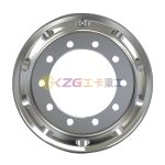 Aluminum wheel with rim size 22.5×8.25 for tyre 11R22.5