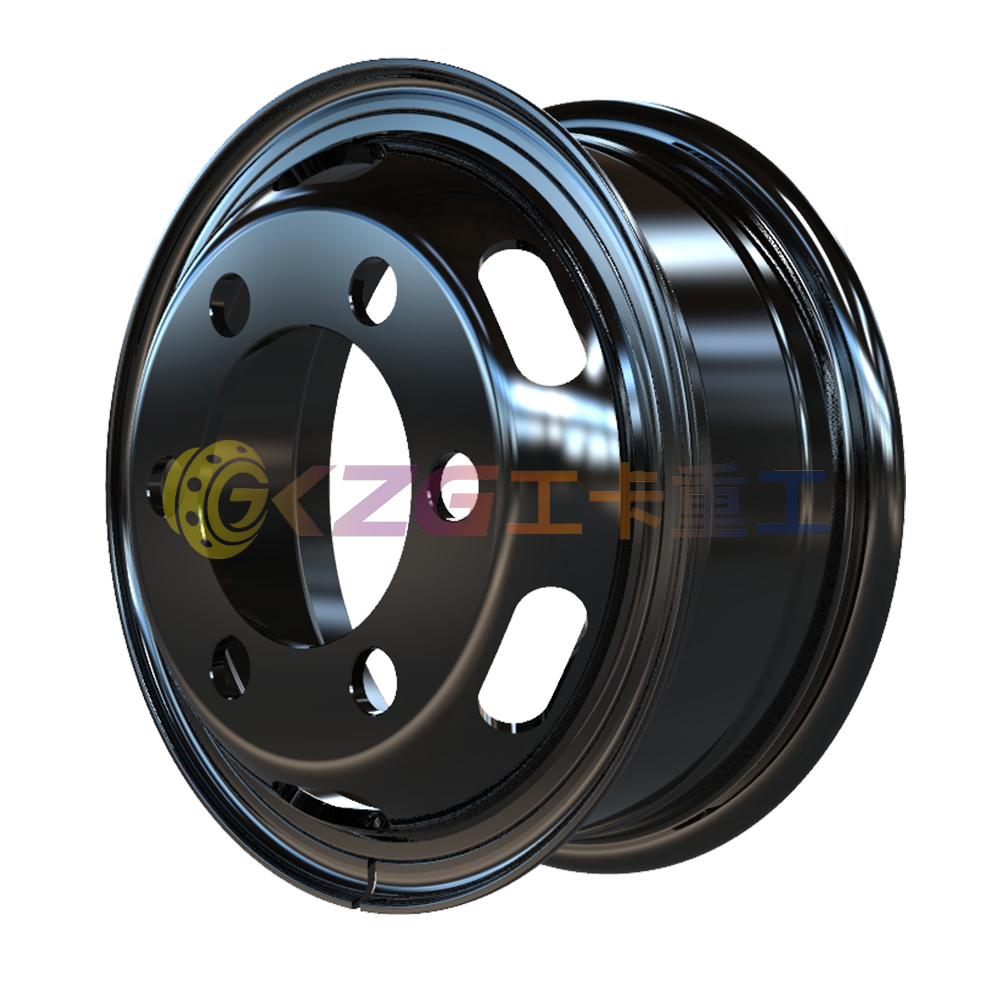 5.50F-16 Truck Tube Steel Wheels with Rim Size 5.50F-16 Matched tyre size 6.50-16