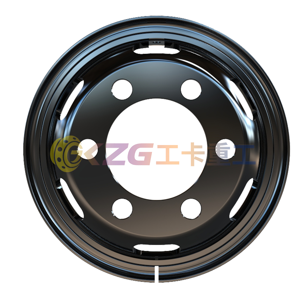 5.50F-16 Truck Tube Steel Wheels with Rim Size 5.50F-16 Matched tyre size 6.50-16