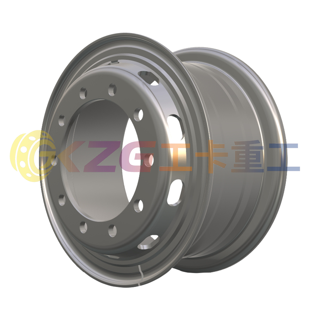 Truck Tube Steel Wheel Rim Size 9.0-20 Matched Tyre Size 12.00-20