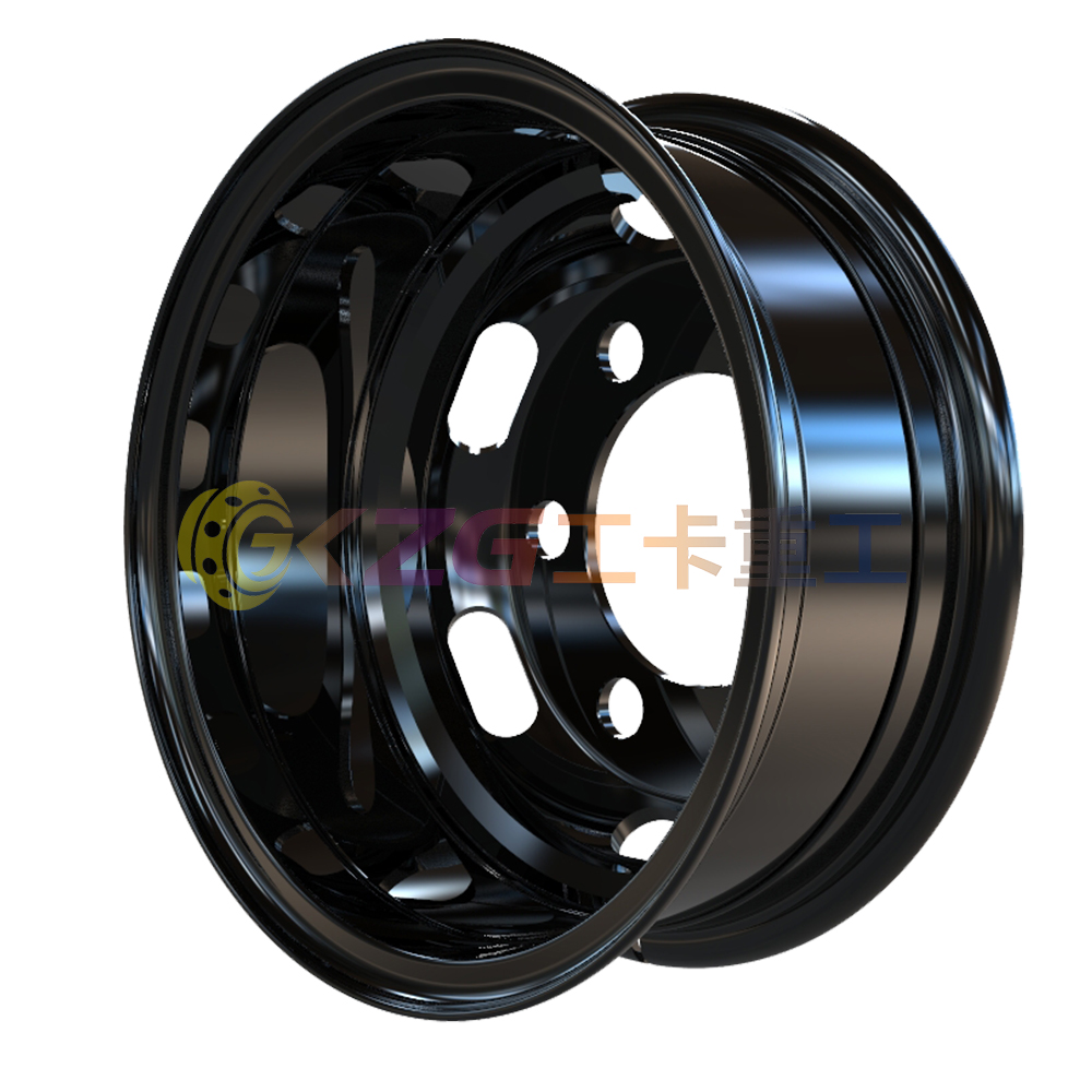 Truck Tube Steel Wheels with Rim Size 5.50F-16 Matched tyre size 6.50-16