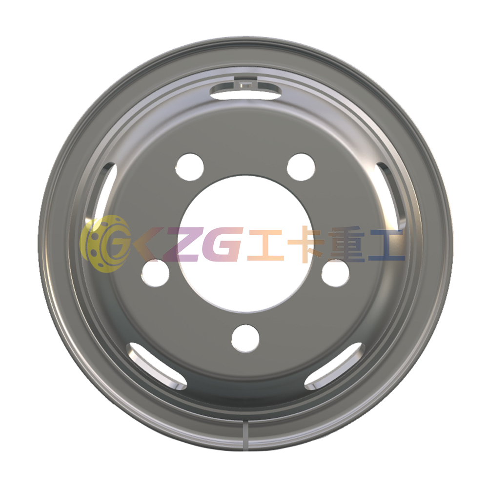 Truck Tube Steel Wheels with Rim Size 6.00G-16 Matched tyre size 7.50-16