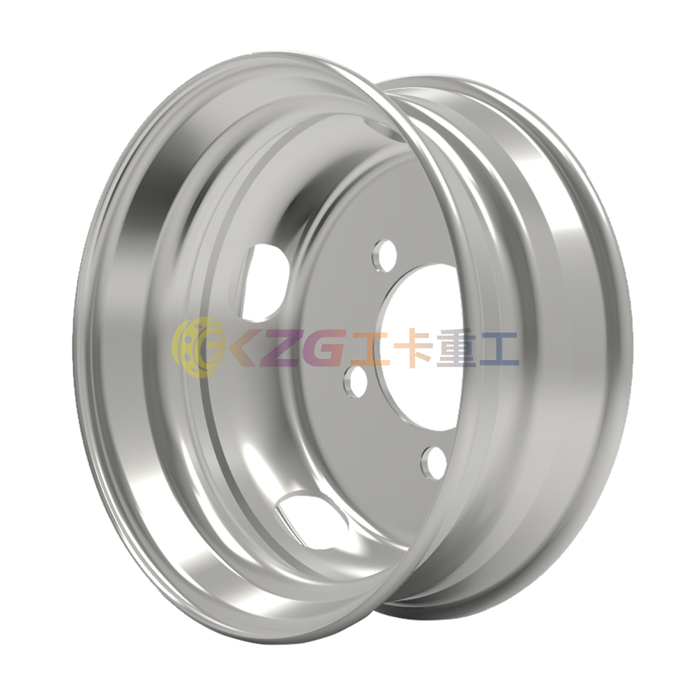 Truck Tubeless Steel Wheels with Rim Size 17.5X6.00 matched tyre size 8R17.5