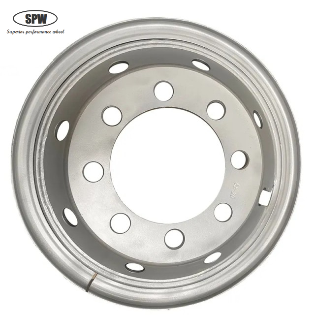 6.5-20, Tube Steel Wheel with Steyr standard, Matched Tyre Size Matched Tyre Size 825-20, Chinese Truck Wheel Factory