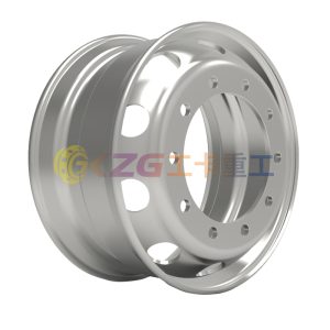 Truck Tubeless Steel Wheels with Rim Size 19.5X7.5 matched tyre size 10R19.5
