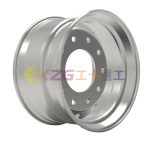 22.5X11.75 Truck Tubeless Steel Wheels with Rim Size 22.5X11.75 matched tyre size 385/65R22.5