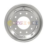 Truck Steel Wheels with Rim Size 22.5X11.75 matched tyre size 385/65R22.5