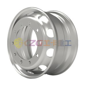 Truck Steel Wheels with Rim Size 22.5X9.75 matched tyre size 13R22.5