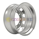 Truck Steel Wheels with Rim Size 22.5X9.75 matched tyre size 13R22.5