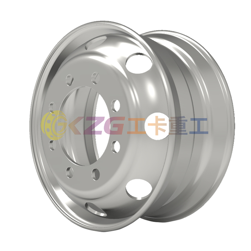Truck Steel Wheels with Rim Size 22.5X9.00 matched tyre size 12R22.5