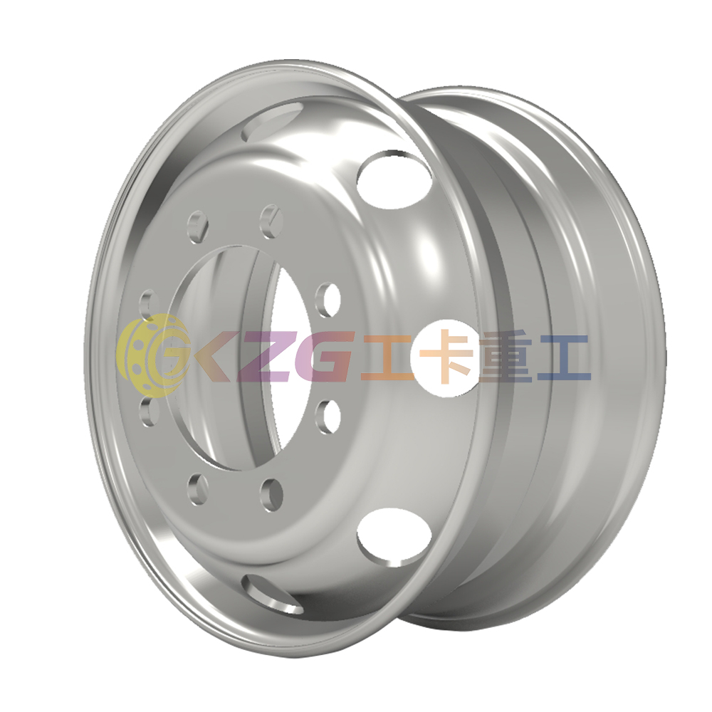 Truck Steel Wheels with Rim Size 22.5X9.00 matched tyre size 12R22.5