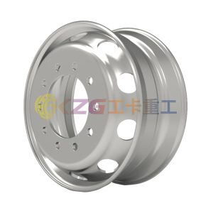 Truck tubeless Steel Wheels with Rim Size 22.5X8.25 matched tyre size 11R22.5